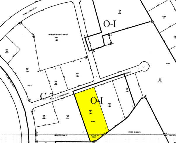 3500 Duluth Park Ln, Duluth, GA à vendre - Plan cadastral – Image 2 sur 15