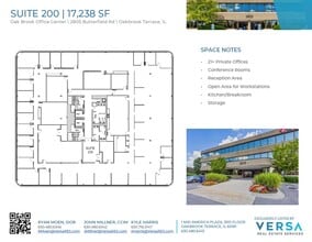 2707 Butterfield Rd, Oak Brook, IL à louer Plan d’étage– Image 1 sur 1