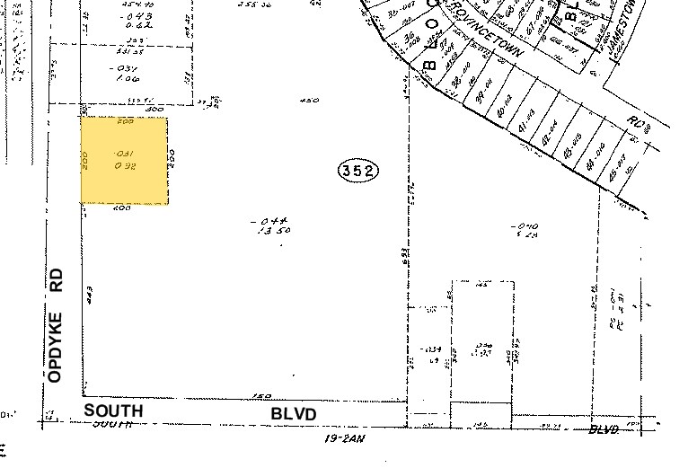 951 S Opdyke Rd, Auburn Hills, MI à vendre - Plan cadastral – Image 2 sur 3