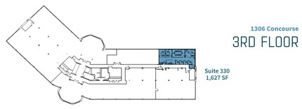 1302 Concourse Dr, Linthicum, MD à louer Plan d’étage– Image 1 sur 1