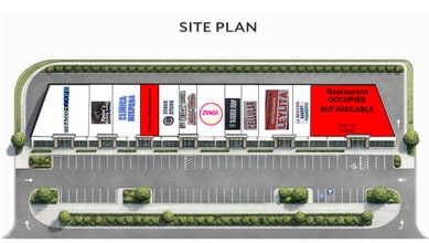 13920 Josey Ln, Farmers Branch, TX à louer Plan de site– Image 1 sur 1