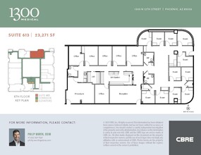 1300 N 12th St, Phoenix, AZ à louer Plan d’étage– Image 1 sur 1