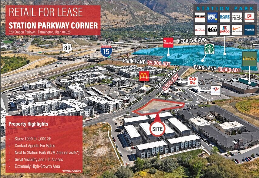 529 Station Parkway, Farmington, UT à louer - Photo de l’immeuble – Image 1 sur 1