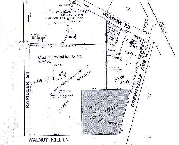 7515 Greenville Ave, Dallas, TX à louer - Plan cadastral – Image 2 sur 29