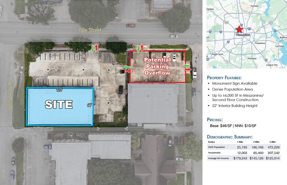 1710-1712 Yale St, Houston, TX à louer - Photo de l’immeuble – Image 3 sur 4