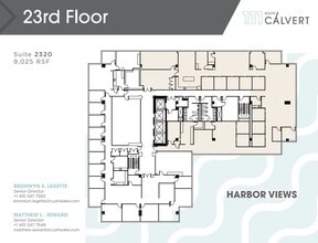 111 S Calvert St, Baltimore, MD à louer Plan d’étage– Image 1 sur 1