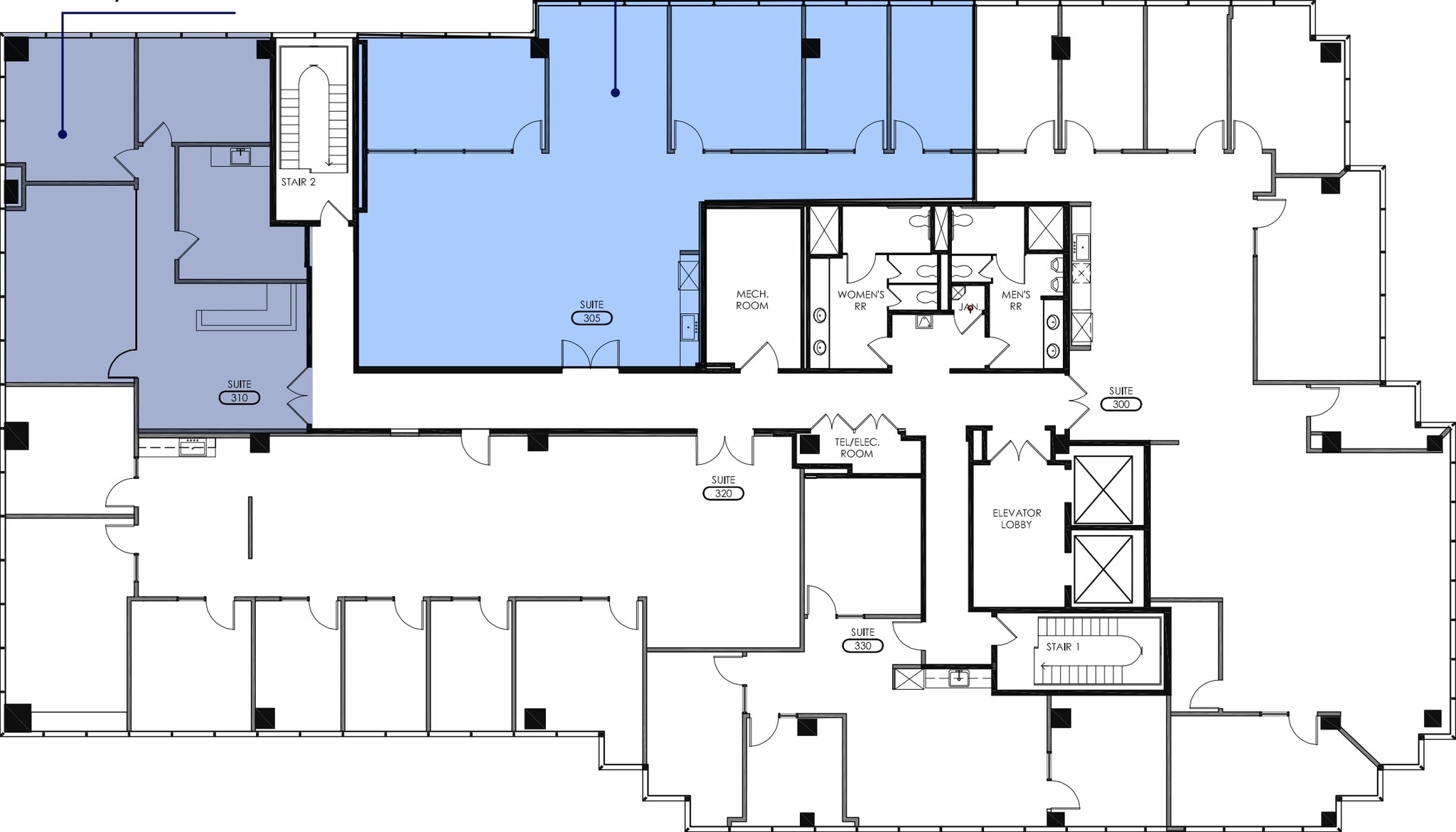 12001 Ventura Pl, Studio City, CA à louer Plan d’étage– Image 1 sur 5