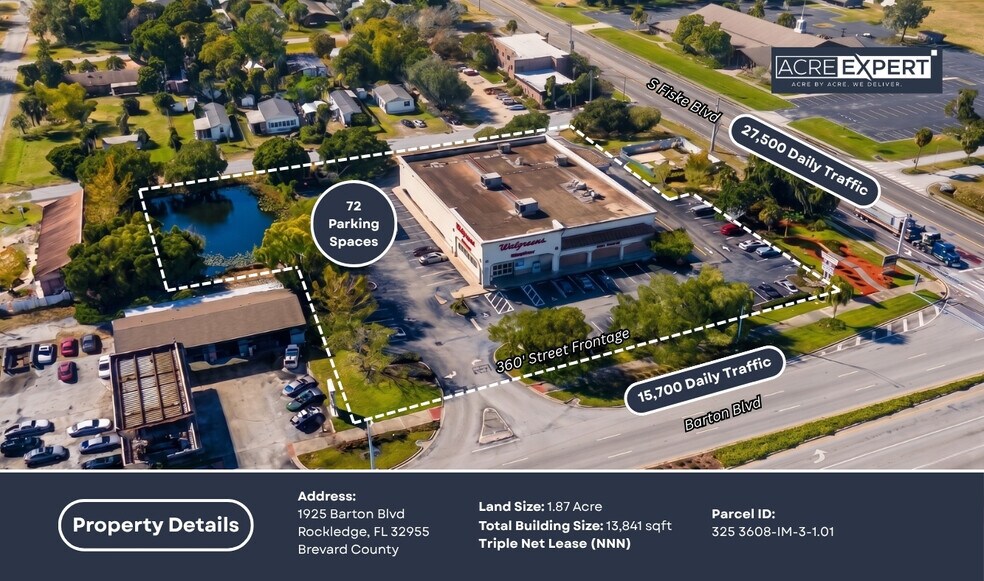 925 Barton Blvd, Rockledge, FL à vendre - Photo de l’immeuble – Image 2 sur 7