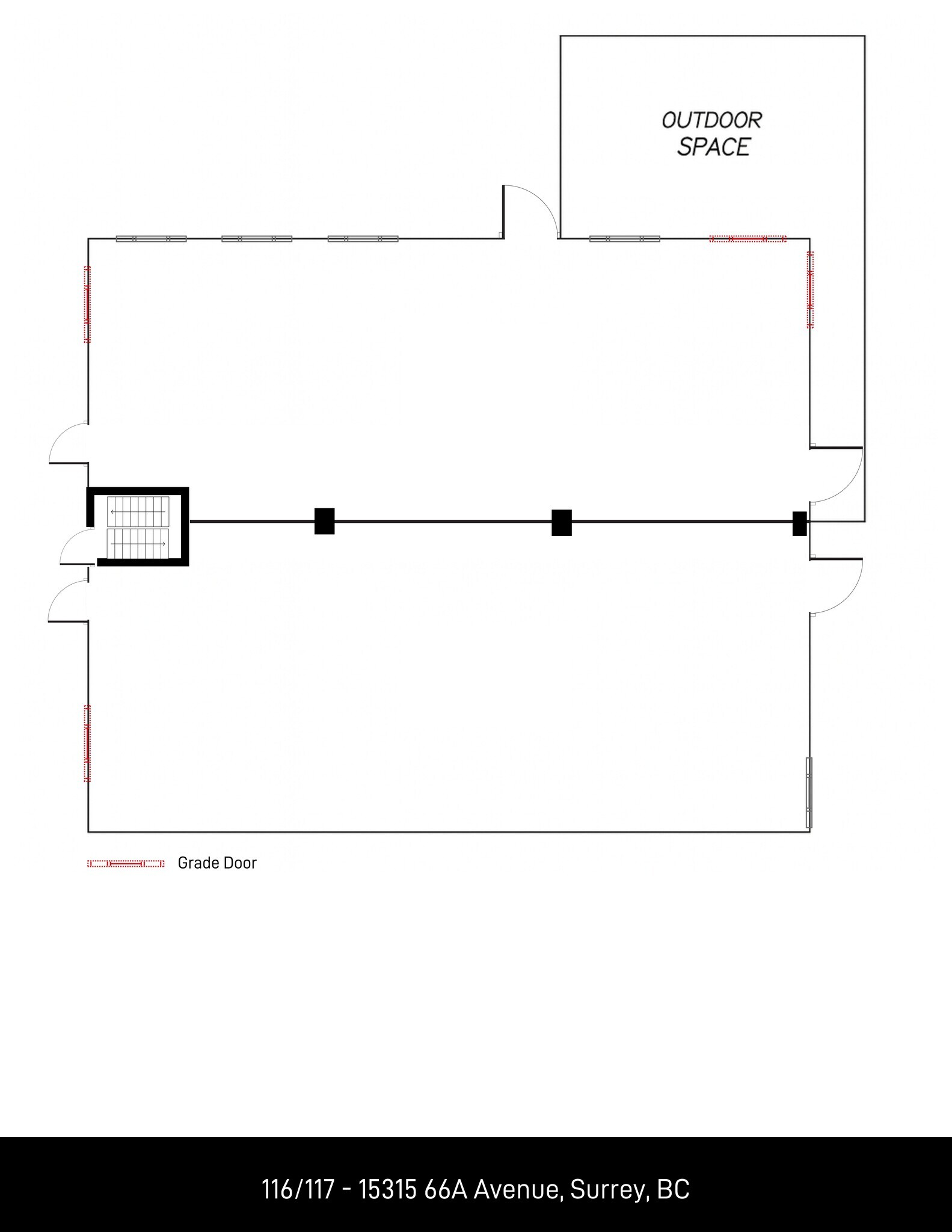 15315 66 Ave, Surrey, BC à louer Plan de site– Image 1 sur 1