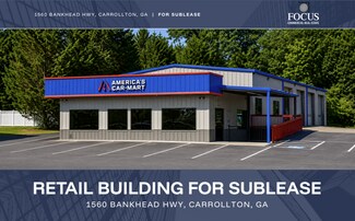 Plus de détails pour 1560 Bankhead Hwy, Carrollton, GA - Local commercial à louer