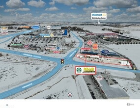 101 Frances Ln, Beaver Dam, WI - Vue aérienne  vue de carte - Image1