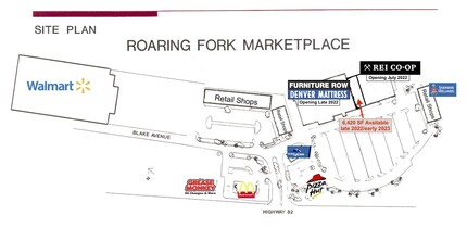 3216 S Glen Ave, Glenwood Springs, CO à louer Plan de site– Image 1 sur 1