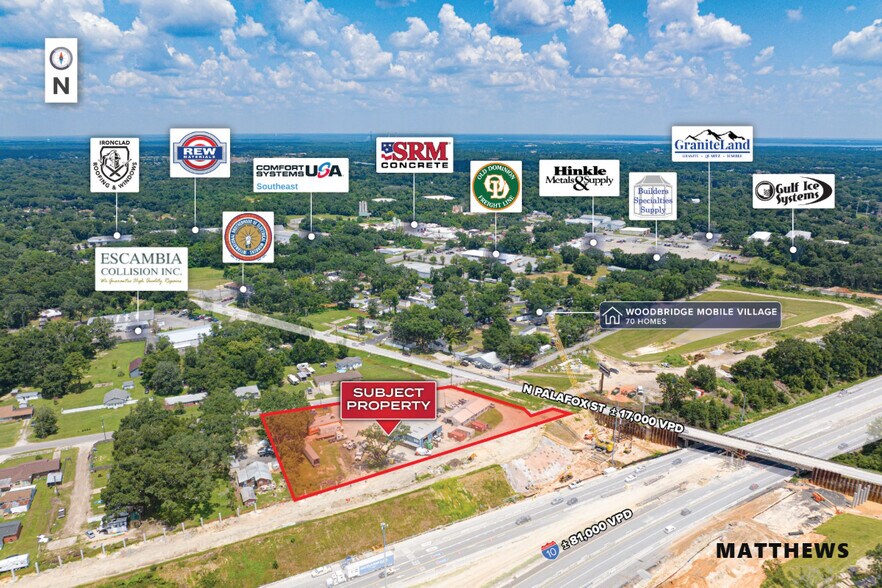 7481 N Palafox St, Pensacola, FL à vendre - Photo de l’immeuble – Image 3 sur 3