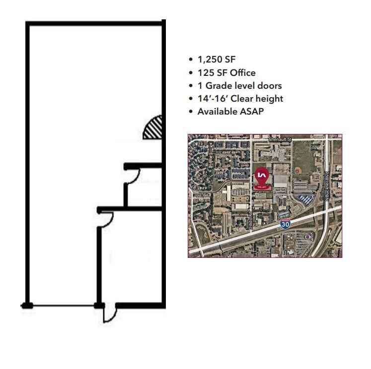 3700 Dilido Rd, Dallas, TX à louer Plan d’étage– Image 1 sur 1