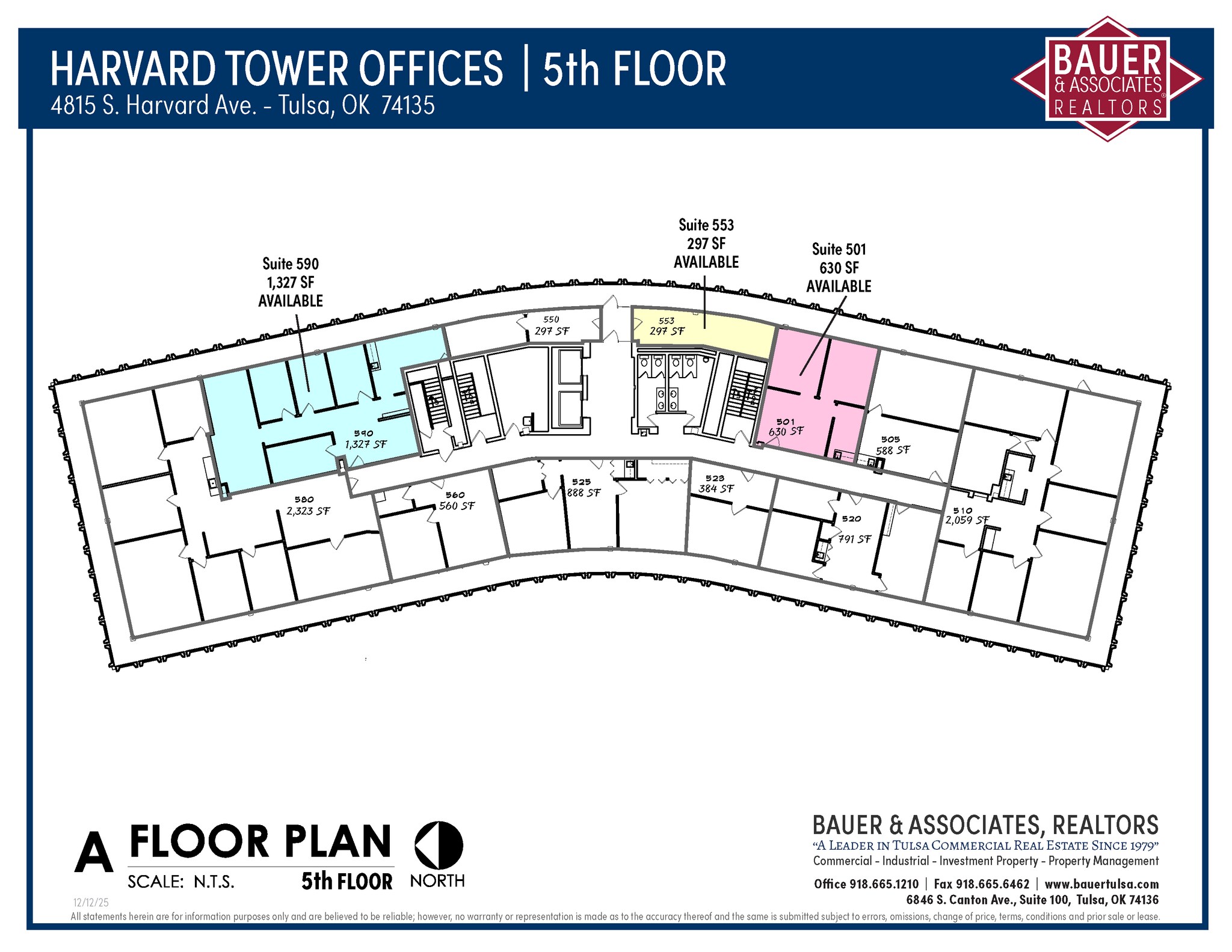 4815 S Harvard Ave, Tulsa, OK à louer Plan de site– Image 1 sur 1