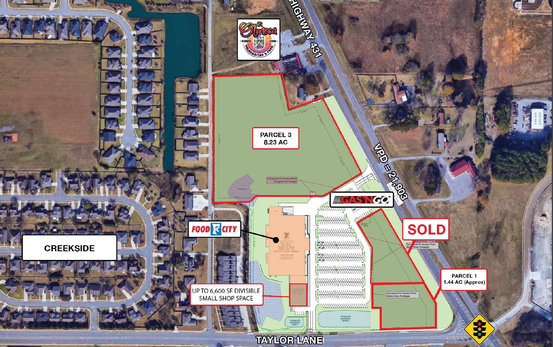 6978 U.S. 431 hwy, Owens Cross Roads, AL à vendre Photo principale– Image 1 sur 5