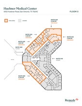 9150 Huebner Rd, San Antonio, TX à louer Plan d’étage– Image 1 sur 1