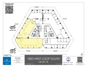 1800 West Loop S, Houston, TX à louer Plan d’étage– Image 1 sur 1