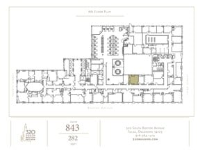 320 S Boston Ave, Tulsa, OK à louer Plan d’étage– Image 1 sur 1