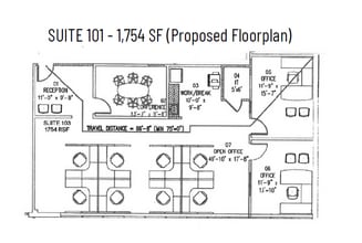 14140 Midway Rd, Farmers Branch, TX à louer Plan d’étage– Image 1 sur 3