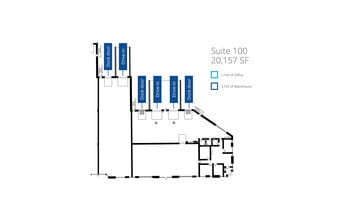 5500-5534 Lakeland Ave, Crystal, MN à louer Plan d’étage– Image 1 sur 1