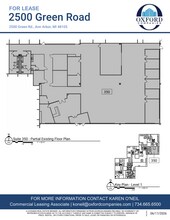2500 Green Rd, Ann Arbor, MI à louer Plan d’étage– Image 1 sur 1