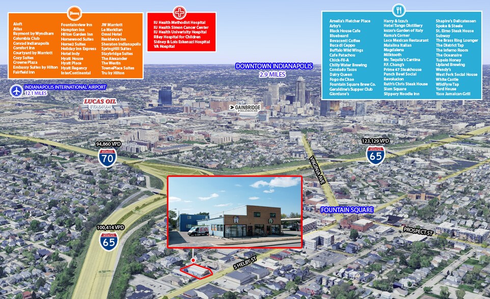 1354 S Shelby St, Indianapolis, IN à vendre - Photo de l’immeuble – Image 2 sur 15