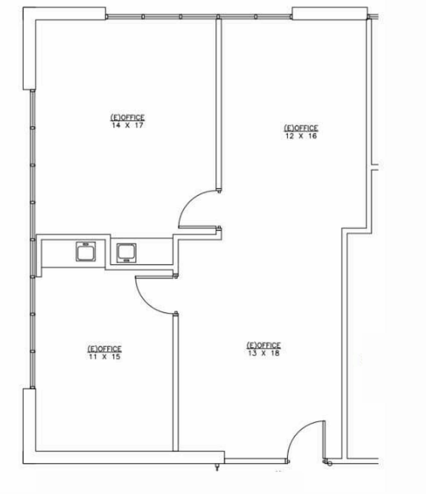 3737 Camino del Rio S, San Diego, CA à louer Plan d’étage– Image 1 sur 1