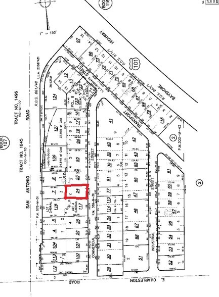 935 Commercial St, Palo Alto, CA à louer - Plan cadastral – Image 2 sur 2