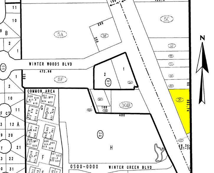 1810 N Semoran Blvd, Winter Park, FL à louer - Plan cadastral – Image 2 sur 10