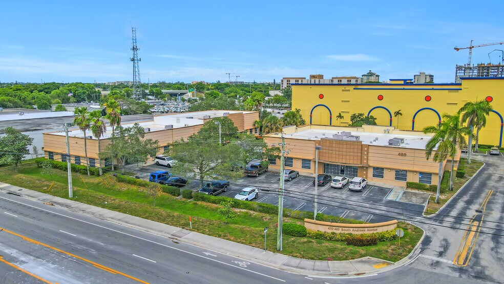 470 S Andrews Ave, Pompano Beach, FL à louer - Aérien – Image 3 sur 7