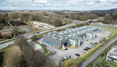 La Verpillière - VUE AÉRIENNE vue de carte