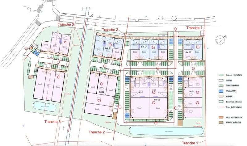 Local d'activités dans Carbon-Blanc à vendre - Plan de site – Image 3 sur 4