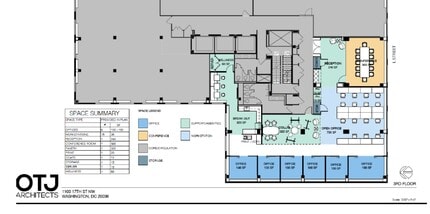 1100 17th St NW, Washington, DC à louer Plan d’étage– Image 1 sur 4