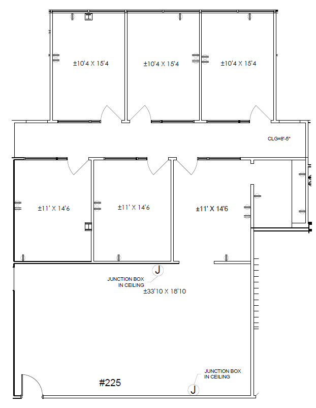 430-450 Lincoln Hwy, Fairless Hills, PA à louer Plan d’étage– Image 1 sur 3