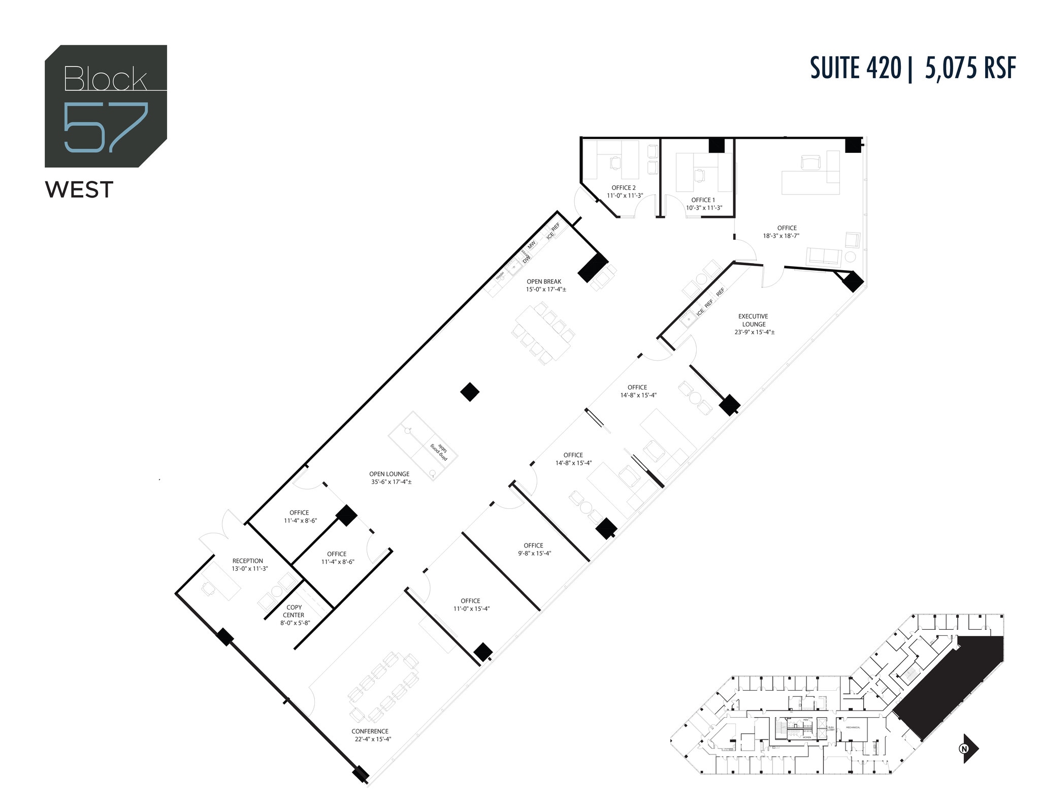 5710 Lyndon B Johnson Fwy, Dallas, TX à louer Plan d’étage– Image 1 sur 1
