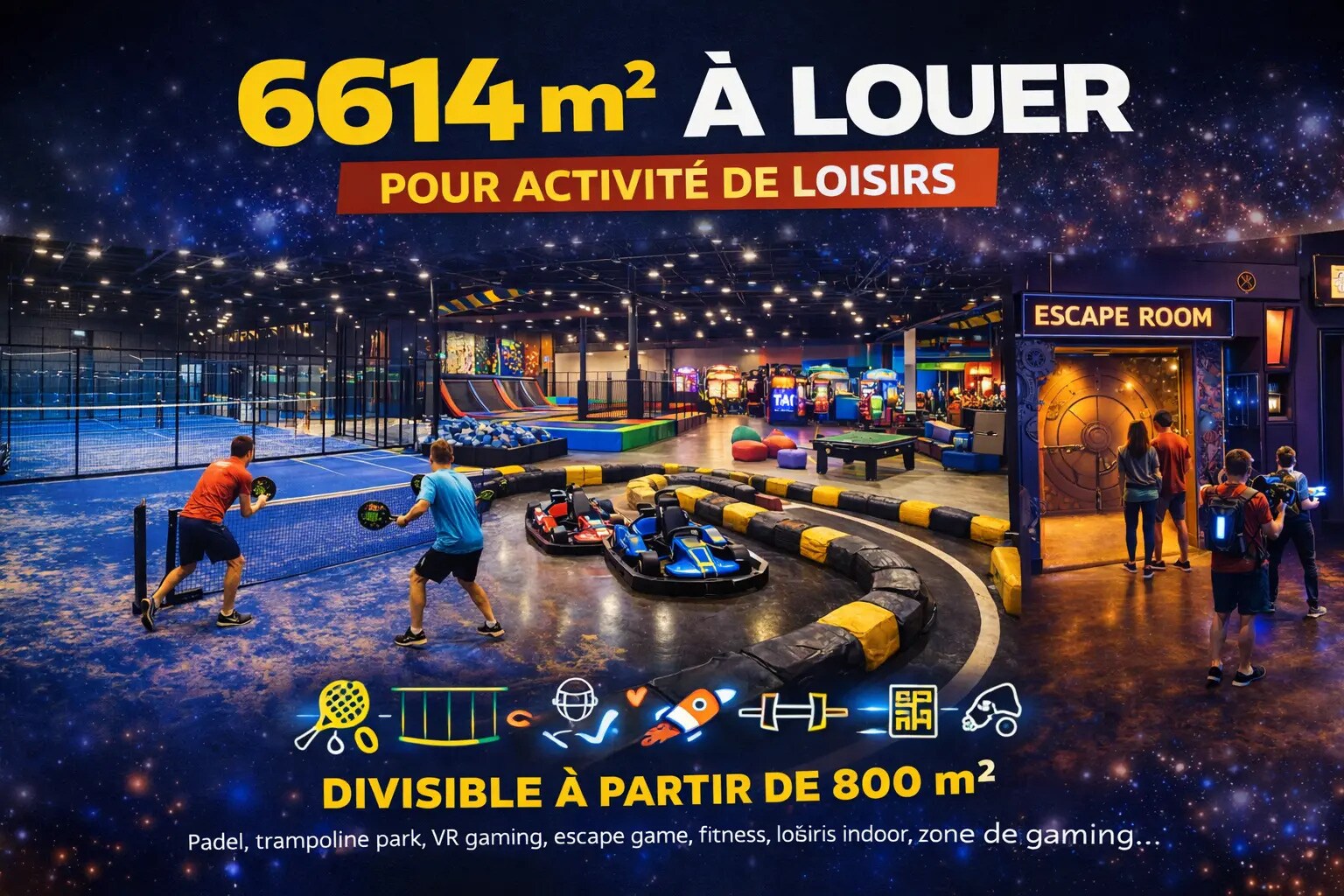 Local d’activités dans Ézanville à louer Photo de l’immeuble– Image 1 sur 10