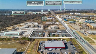 Plus de détails pour 1.67 Acres- 2412 W Hudson Rd, Rogers, AR - Terrain à vendre