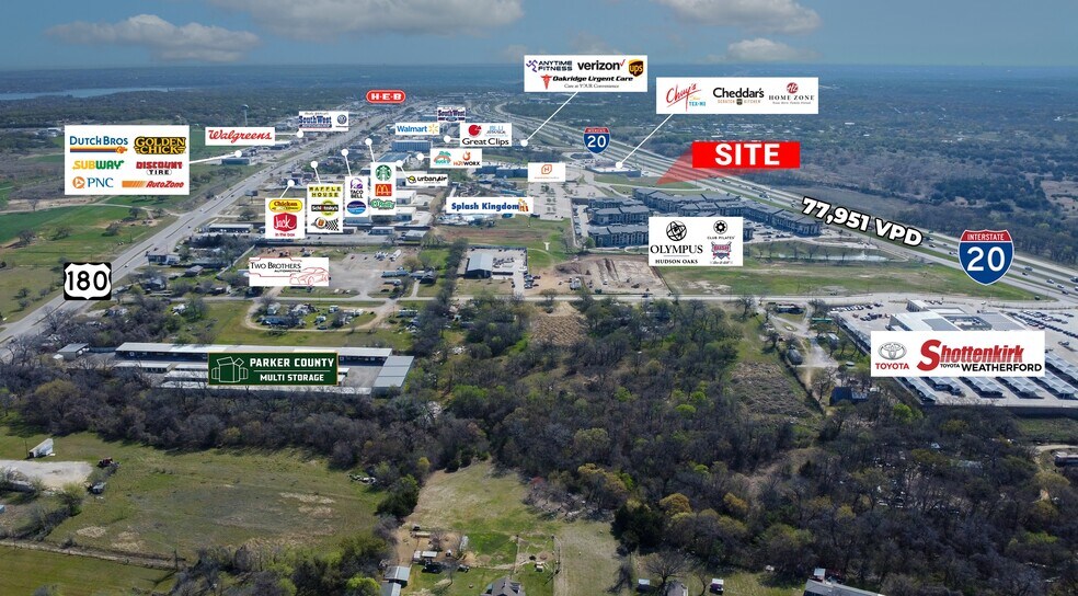 2621 Interstate I-20, Hudson Oaks, TX 76087, Hudson Oaks, TX à louer - Photo de l’immeuble – Image 2 sur 5