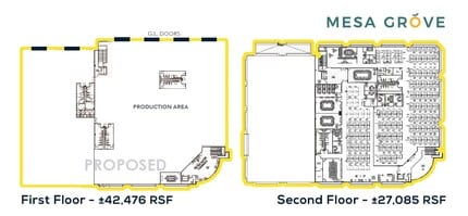 827 W Grove Ave, Mesa, AZ à vendre Plan d’étage– Image 1 sur 3