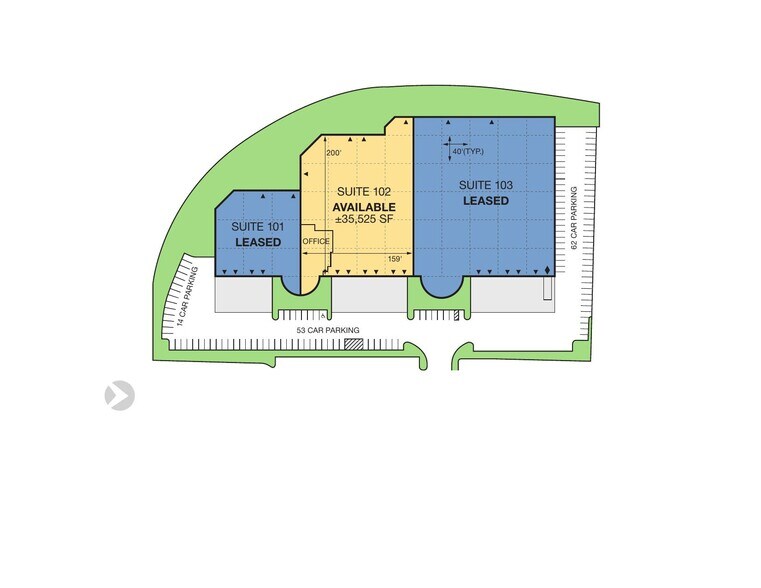 2850 S Roosevelt St, Tempe, AZ à louer - Plan de site – Image 2 sur 3