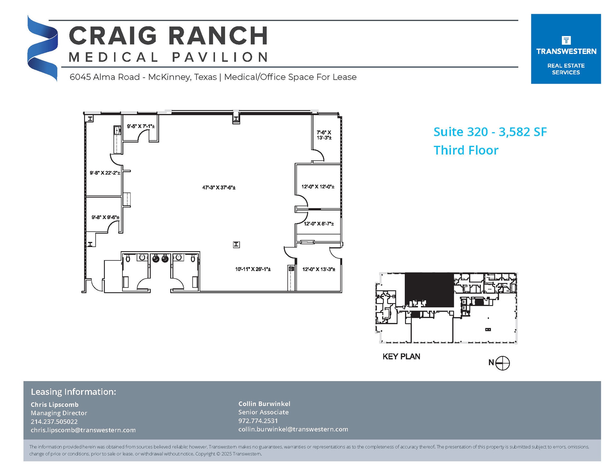6045 Alma Rd, McKinney, TX à louer Plan d’étage– Image 1 sur 1