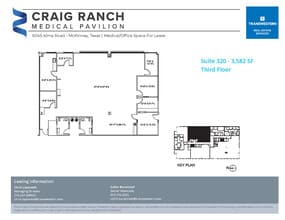 6045 Alma Rd, McKinney, TX à louer Plan d’étage– Image 1 sur 1