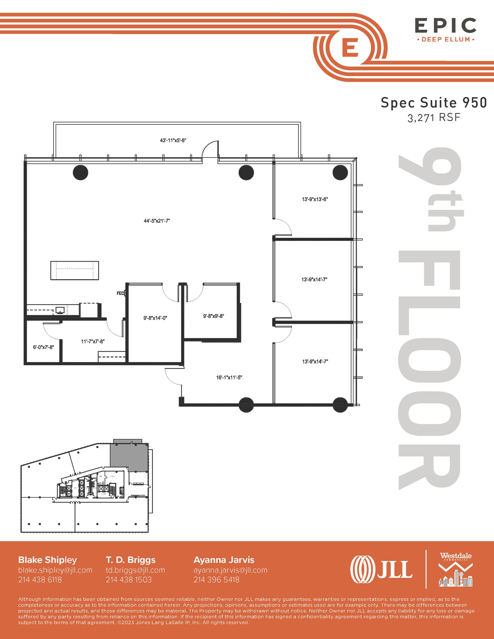2550 Pacific Ave, Dallas, TX à louer Plan d’étage– Image 1 sur 1