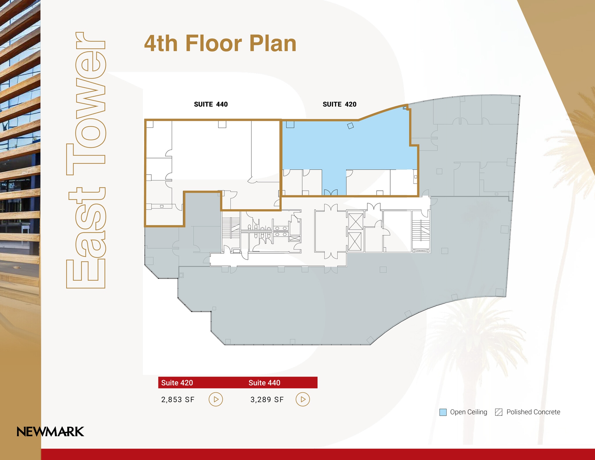5000 Birch St, Newport Beach, CA à louer Plan d’étage– Image 1 sur 1