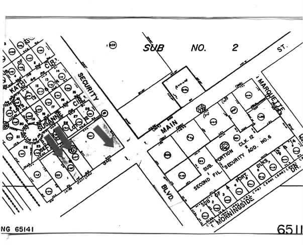 280 Main St, Security, CO à vendre - Plan cadastral – Image 2 sur 7