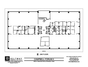 2050 N Greenville Ave, Richardson, TX à vendre Plan d’étage– Image 1 sur 1