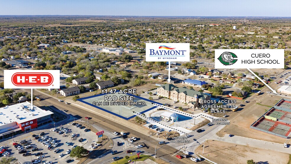 E Broadway St, Cuero, TX à vendre - Photo de l’immeuble – Image 3 sur 7