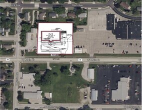 926 W Main St, Waupun, WI - VUE AÉRIENNE  vue de carte