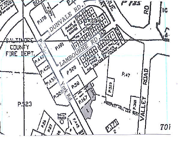 705 York Rd, Towson, MD à vendre - Plan cadastral – Image 3 sur 3